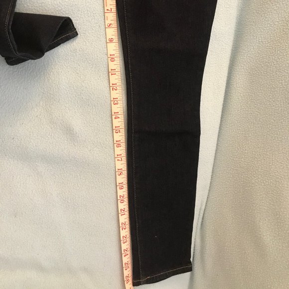 NWT GAP Mid Rise True Skinny Jeans Dark Wash size 25R - Picture 6 of 9